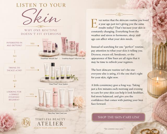 LISTEN TO YOUR SKIN