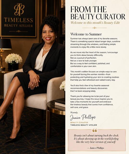 The Atelier Beauty Journal
