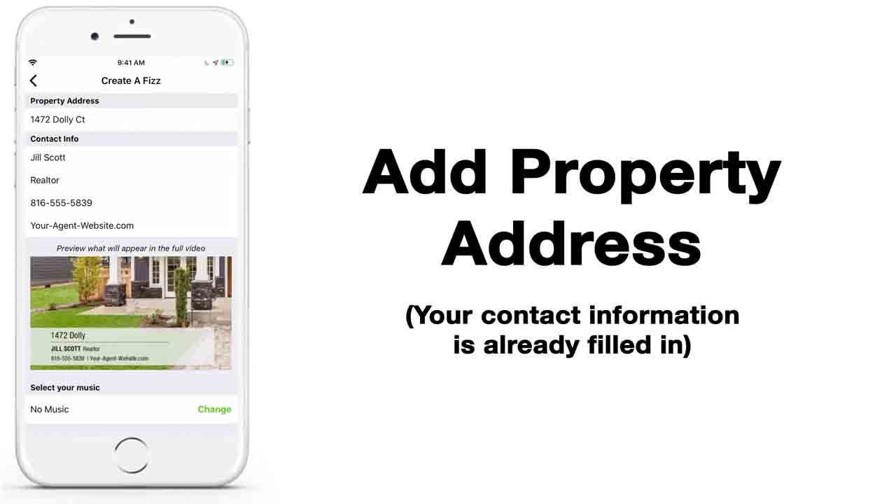 Create A Listing Video